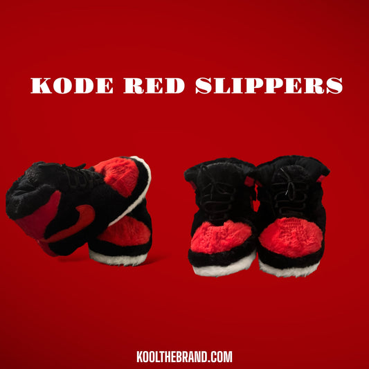 KODE RED HOUSE SLIPPERS